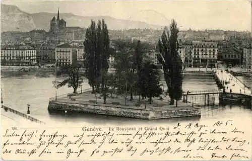 Geneve - Ile Rousseau -145916