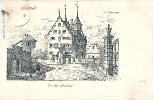 Zürich - Der alte Seidenhof -147226