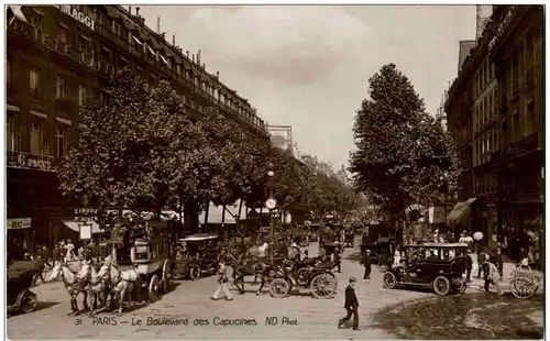 Paris - Boulevard des Capucines -105774