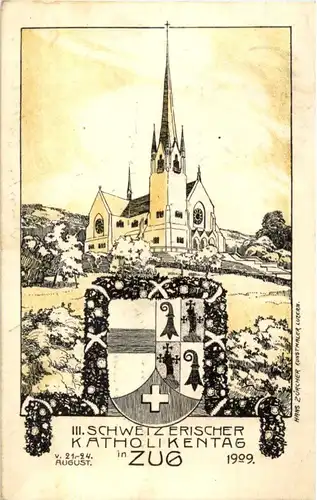 Zug - Schweizer Katholikentag 1909 -147302