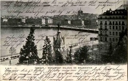 Geneve - Monument du Duc de Brunswick -145920