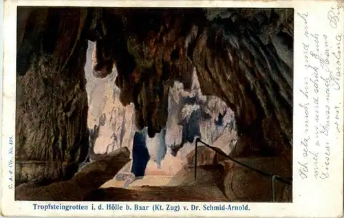 Tropfsteingrotten in der Hölle bei Baar -147554