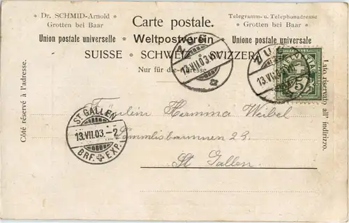 Tropfsteingrotten in der Hölle bei Baar -147554