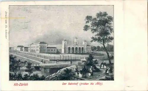 Zürich - Der Bahnhof -147164