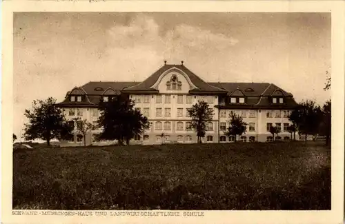 Schwand Münsingen Haus und Landw. Schule -144454