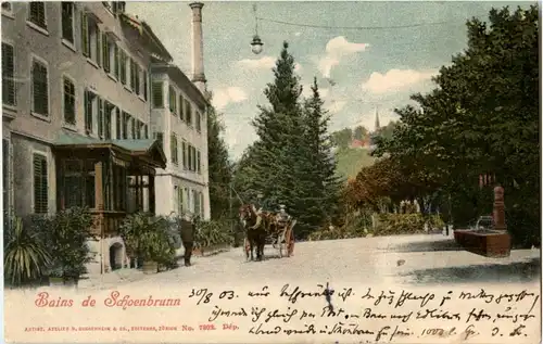 Zug - Bains de Schoenbrunn -147502