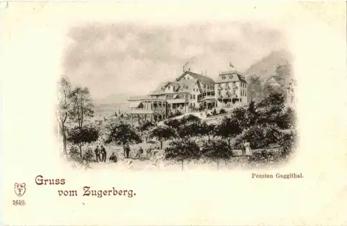 Gruss vom Zugerberg - Pension Guggithal -147510