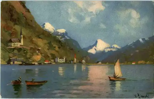 Fluelen - Künstlerkarte -145680