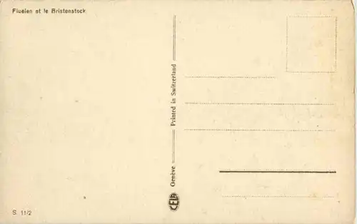 Fluelen - Künstlerkarte -145680