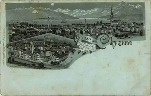 Gruss aus Cham - Litho -147566