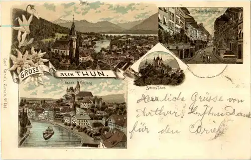 Gruss aus Thun - Litho -146768