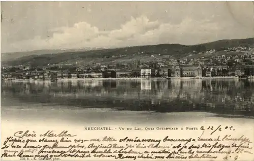 Neuchatel - Vu du Lac -146570