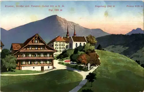 Kloster Kirche und Pension Gubel -147652