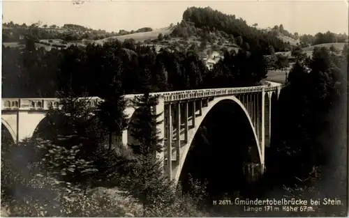 Gmündertobelbrücke bei Stein -148046