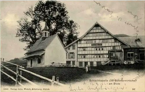 Schlachtkapelle und Sommerwirtschaft am Stoss -147802