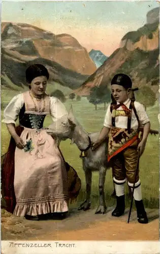 Appenzell - Tracht - Ziege -148230