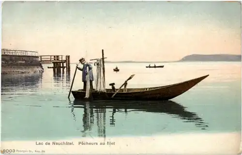 Neuchatel - Pecheurs au filet -146652