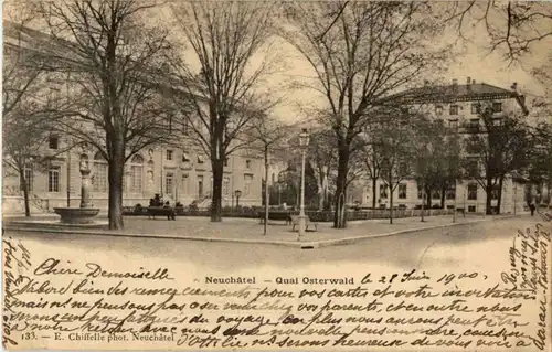 Neuchatel - Quai - Osterwald -146680
