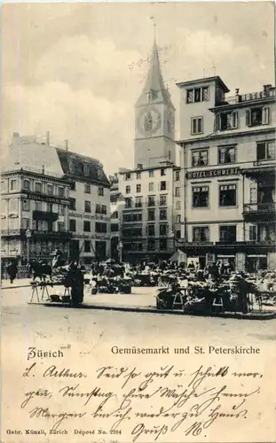 Zürich - Gemüsemarkt -147148