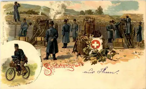 Soldatengruss - Schweizer Armee -146852