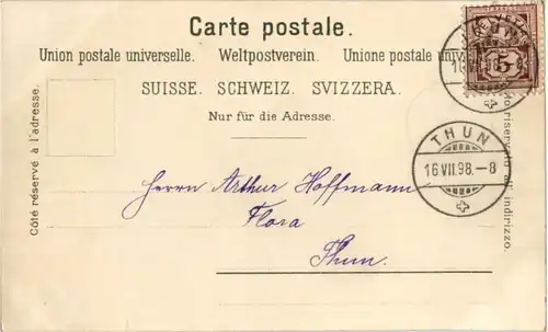 Soldatengruss - Schweizer Armee -146852