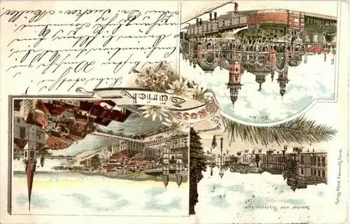 Gruss aus Zürich - Litho -147272