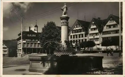 Gais - Dorfplatz -148098