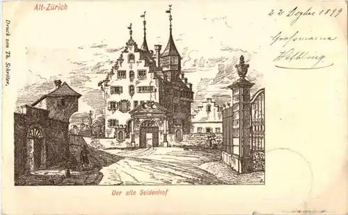 Zürich - Der alte Seidenhof -147190