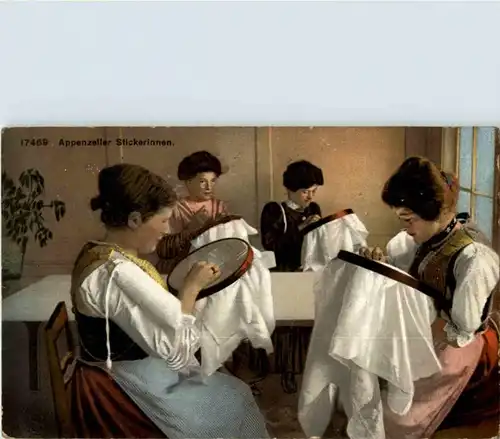 Appenzeller Stickerin -148288