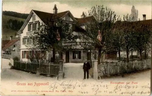 Gruss aus Appenzell - Restaurant zur Post -148432