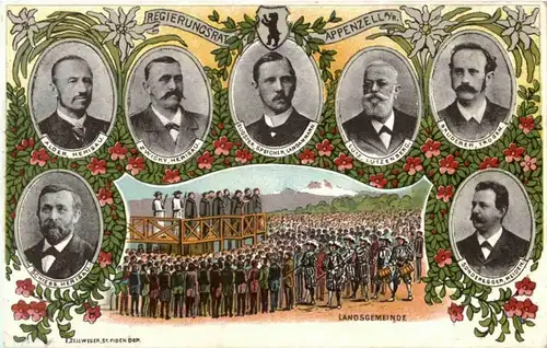 Landsgemeinde - Regierungsrat Appenzell -148016