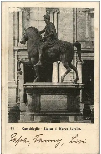 Campidoglio - Statua di Marco Aurelio -107682