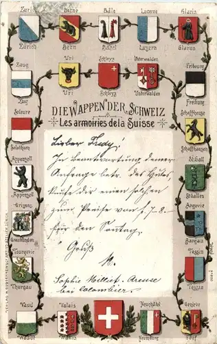 Die Wappen der Schweiz -147122