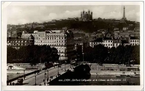 Lyon - Le Pont Lafayette -107794