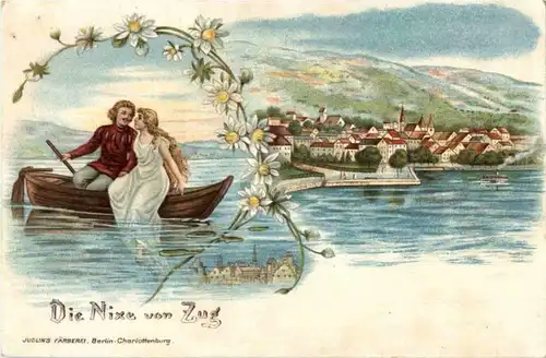 Die Nixe von Zug - Litho -147318