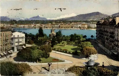 Geneve - Place des Alpes -145910