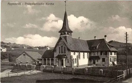 Appenzell - Protestantische Kirche -148420