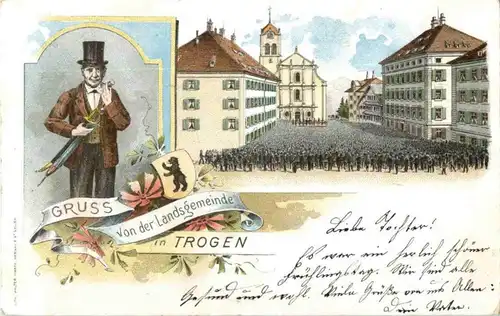 Gruss von der Landsgemeinde Trogen -147870