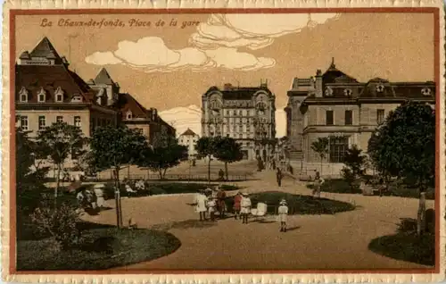 La Chaux de Fonds - Place de la Gare -146386