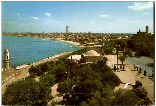 Old Jaffa Facing Modern Tel Aviv -108582