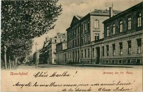 Neuchatel - Avenue du 1er Mars -146616
