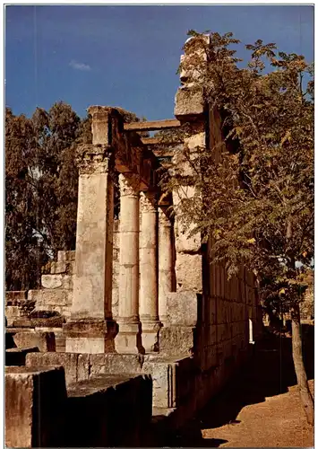 Reste der Synagoge von Kapernaum -108634