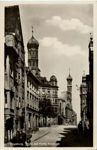 Augsburg - Blick auf Heilig Kreuz -149026