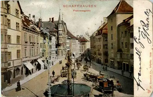 Schaffhausen - Frohnwaagplatz -150410