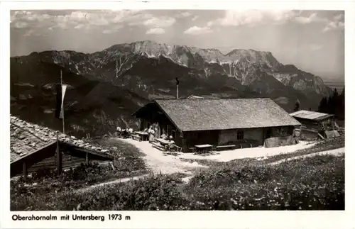 Oberahornalm mit Untersberg -149046