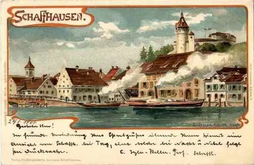 Schaffhausen - Litho -150530
