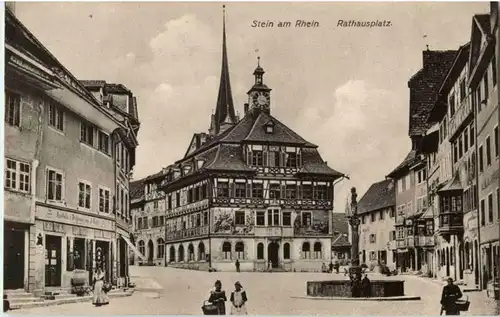 Stein am Rhein - Rathausplatz -150688