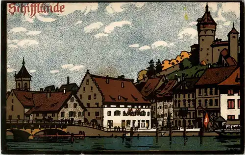 Schaffhausen - Schifflände -150254