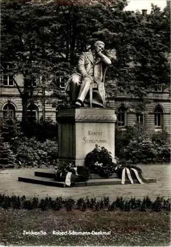 Zwickau - Robert Schumann Denkmal -149324