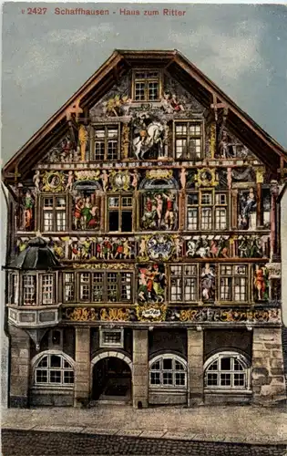 Schaffhausen - Haus zum Ritter -150448